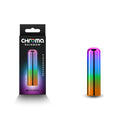 Chroma Rainbow - Small - Metallic Rainbow 6.8 cm USB Rechargeable Bullet - Just for you desires
