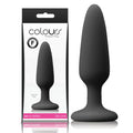 Colours Pleasures - Black Small Butt Plug - Just for you desires