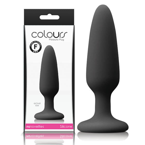 Colours Pleasures - Black Small Butt Plug - Just for you desires
