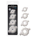 Renegade Vitality Rings - Clear Cock Rings - Set of 4 Sizes - Just for you desires