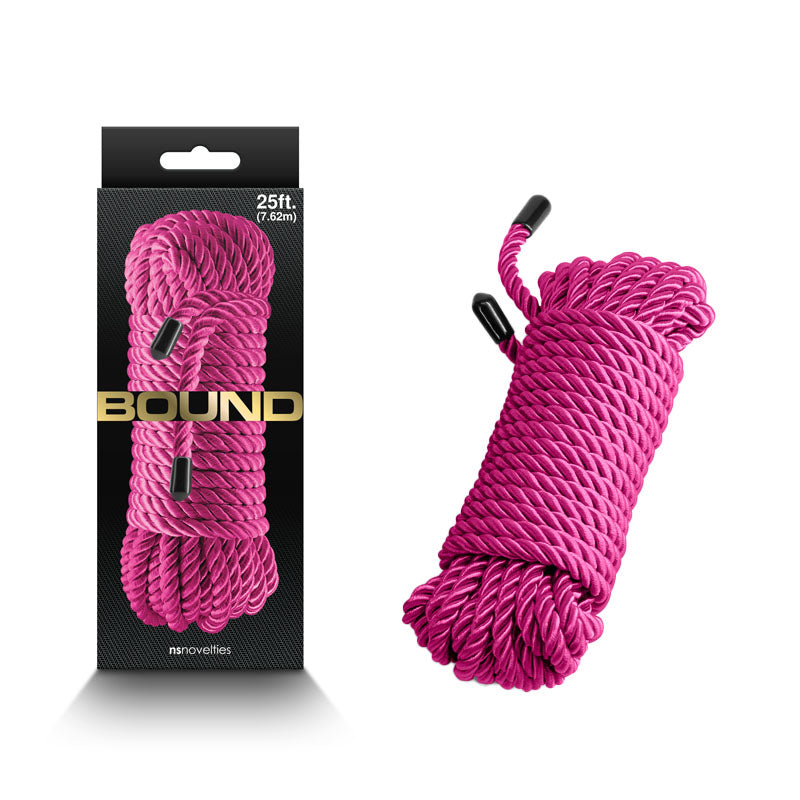 Bound Rope - Pink - Pink Bondage Rope - 7.6 metre length - Just for you desires
