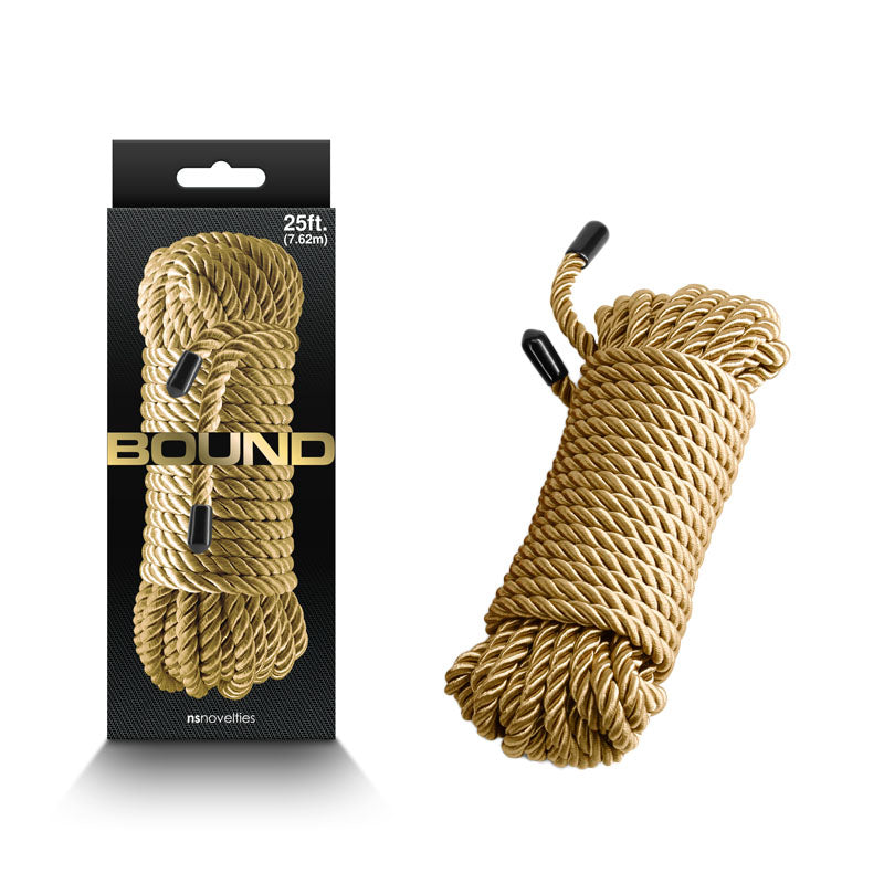 Bound Rope - Gold - Gold Bondage Rope - 7.6 metre length - Just for you desires