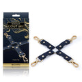 Bondage Couture Hog Tie - Blue - Blue Hog Tie Restraint (No Cuffs Included) - Just for you desires