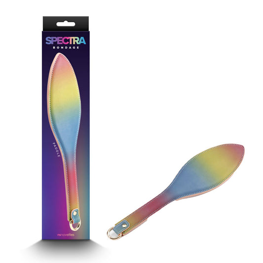 Spectra Bondage Paddle - Rainbow - Just for you desires