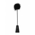 Ouch! Crop With Feather - Black Whip - Just for you desires