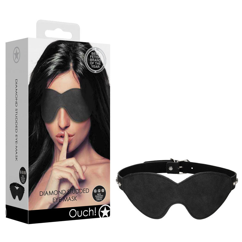 OUCH! Diamond Studded Eye-Mask - Just for you desires