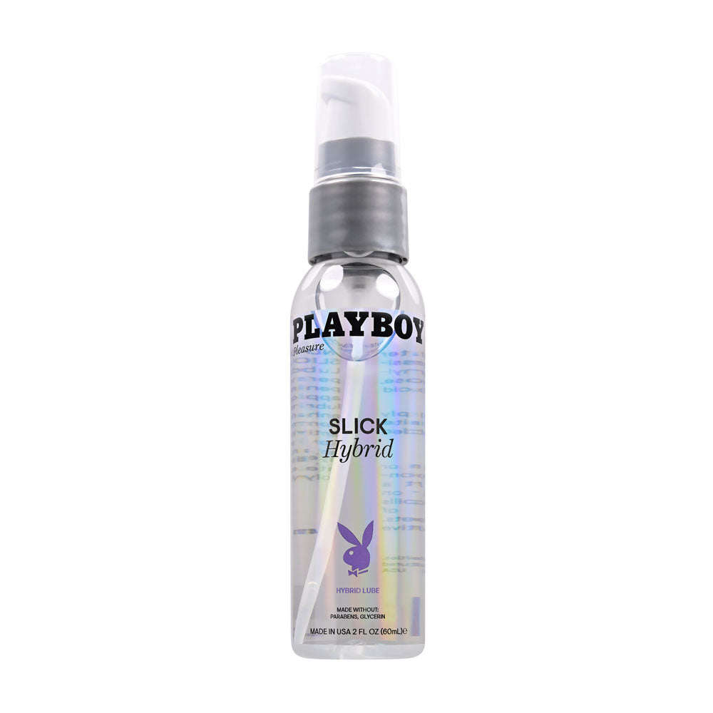 Playboy Pleasure SLICK HYBRID - 60 ml - Hybrid Lubricant - 60 ml Bottle - Just for you desires