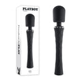 Playboy Pleasure ROYAL - Black 29.2 cm USB Rechargeable Massage Wand - Just for you desires