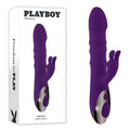 Playboy Pleasure HOP TO IT - Purple 23.5 cm USB Rechargeable Rabbit Vibrator - Just for you desires