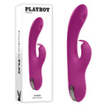 Playboy Pleasure THUMPER - Purple 21.9 cm USB Rechargeable Rabbit Vibrator - Just for you desires