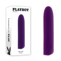 Playboy Pleasure ONE & ONLY - Purple 12 cm USB Rechargeable Bullet - Just for you desires