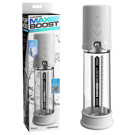 Pump Worx Max Boost - White - Just for you desires