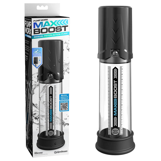 Pump Worx Max Boost - Black - Just for you desires