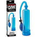 Pump Worx Beginner's Power Pump - Blue Penis Pump - Just for you desires