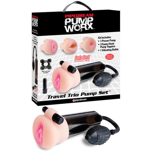 Pump Worx Travel Trio Pump Set - Just for you desires