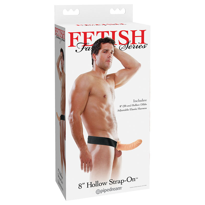 Fetish Fantasy Series 8'' Hollow Strap-On - Just for you desires