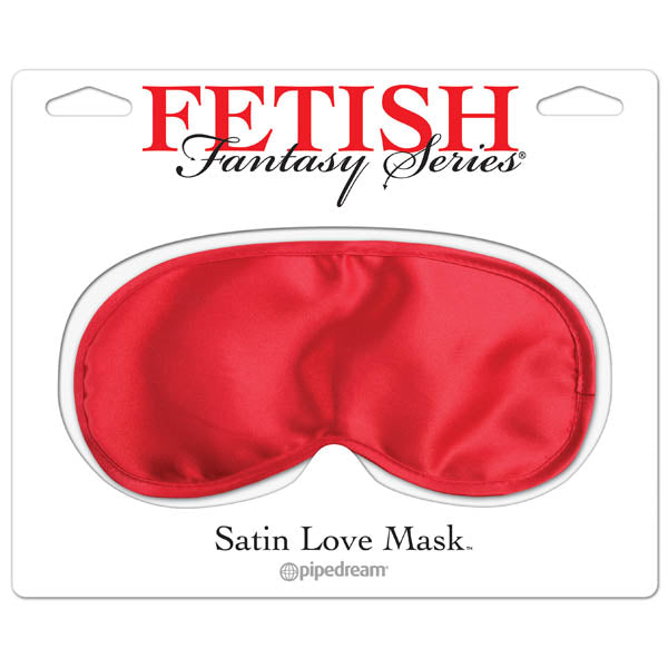 Fetish Fantasy Series Satin Love Mask - Red Eye Mask - Just for you desires