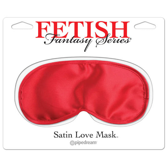 Fetish Fantasy Series Satin Love Mask - Red Eye Mask