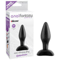 Anal Fantasy Collection Mini Silicone Plug - Black 7.5 cm (3'') Butt Plug - Just for you desires