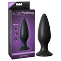 Anal Fantasy Elite Collection Large Rechargeable Anal Plug - Black 13.5 cm (5.3'') USB Rechargeable Vibrating Butt Plug - Just for you desires
