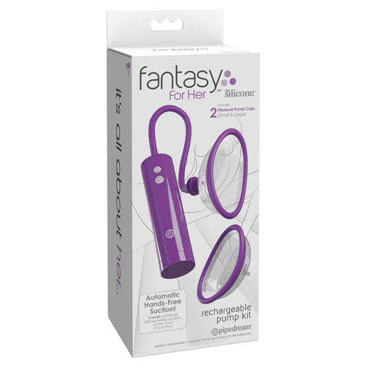 Fantasy For Her Rechargeable Pump Kit - Just for you desires