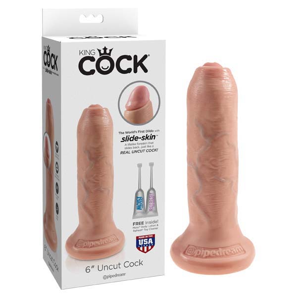 King Cock 6'' Uncut - Just for you desires