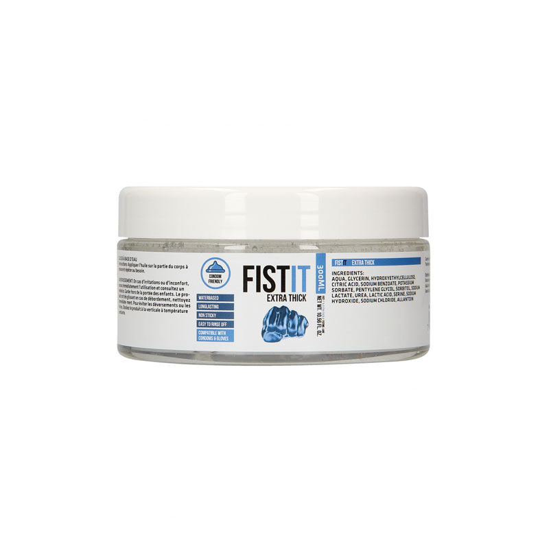 PHARMQUESTS Fist-It Extra Thick - 300ml - Thick Water Based Lubricant - 300 ml Tub - Just for you desires