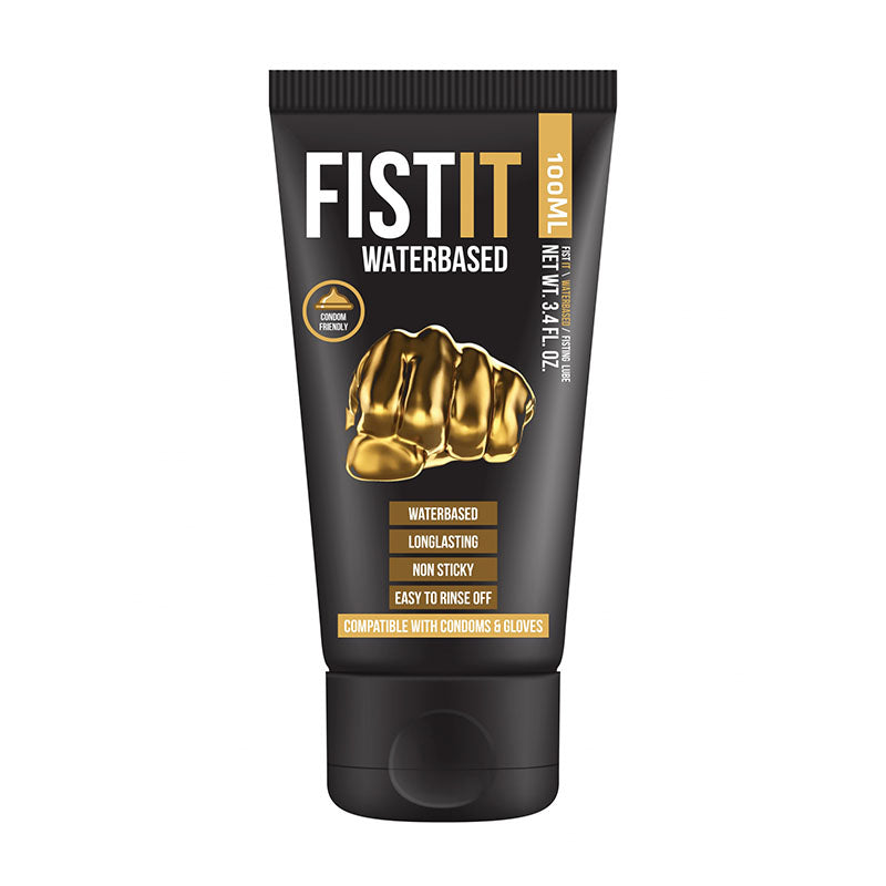 PHARMQUESTS Fist-It Water Based - 100ml - Water Based Lubricant - 100 ml Tube - Just for you desires