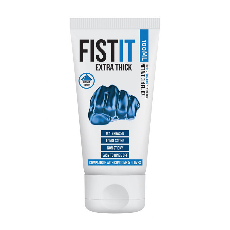 PHARMQUESTS Fist-It Extra Thick - 100ml - Thick Water Based Lubricant - 100 ml Tube - Just for you desires
