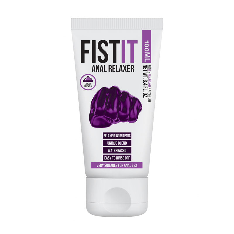 PHARMQUESTS Fist-It Anal Relaxer - 100ml - Water Based Relaxing Lubricant - 100 ml Tube - Just for you desires