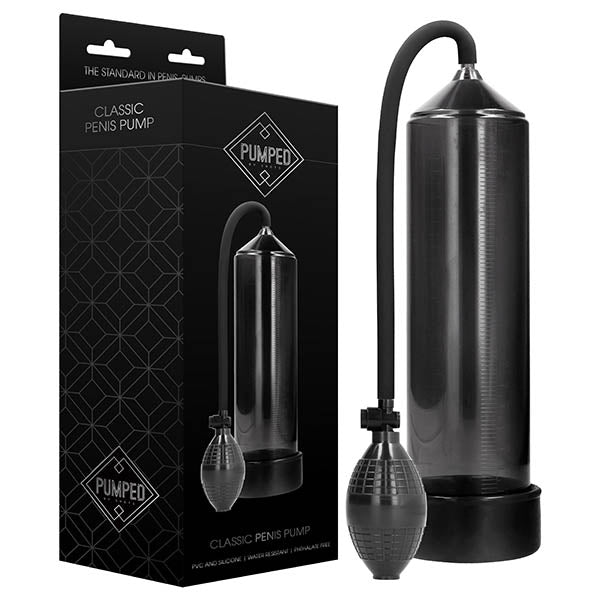 Pumped Classic Penis Pump - Black Penis Pump - Just for you desires