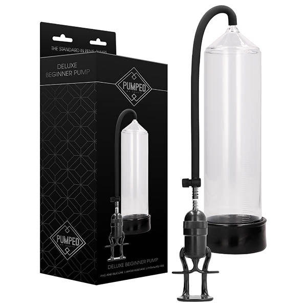 Pumped Deluxe Beginner Pump - Clear Penis Pump - Just for you desires