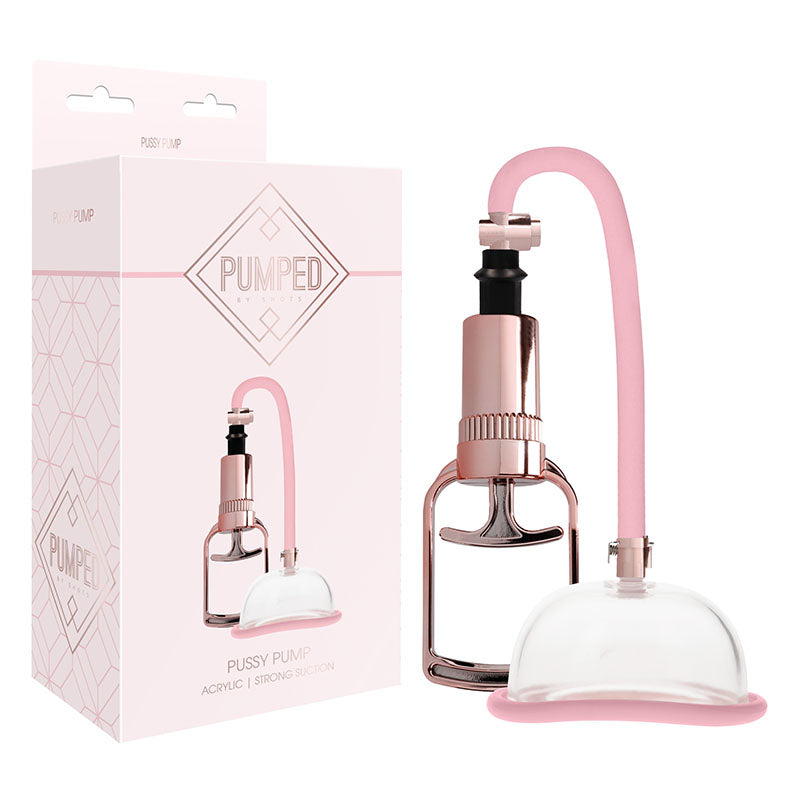 Pumped Pussy Pump - Rose Pink Vagina Pump - Just for you desires