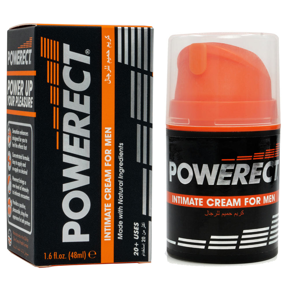 Powerect Intimate Cream - Enhancer Cream for Men - 48 ml Tube - Just for you desires