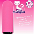 Pink Pussycat Recharheable Silicone Bullet - Just for you desires