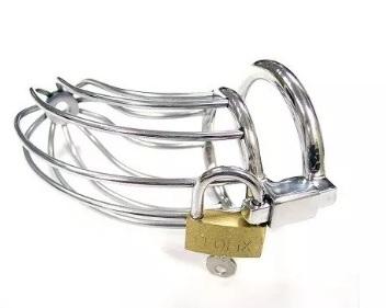 Chastity Cock Cage With Padlock - Just for you desires