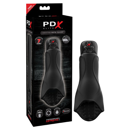 PDX Elite Vibrating Roto-Teazer - Just for you desires