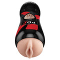 Pipedream Extreme Toyz Elite Vibrating Stroker Pussy - Flesh Vibrating Pussy Stroker - Just for you desires