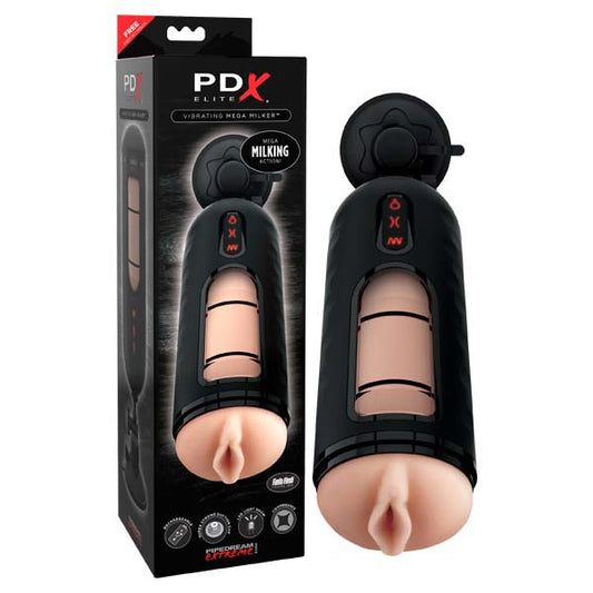 Pipedream Extreme Toyz Elite Vibrating Mega Milker - Just for you desires