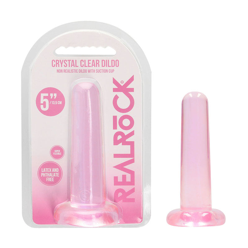 REALROCK Non Realistic Dildo With Suction Cup - 13.5 cm - Just for you desires