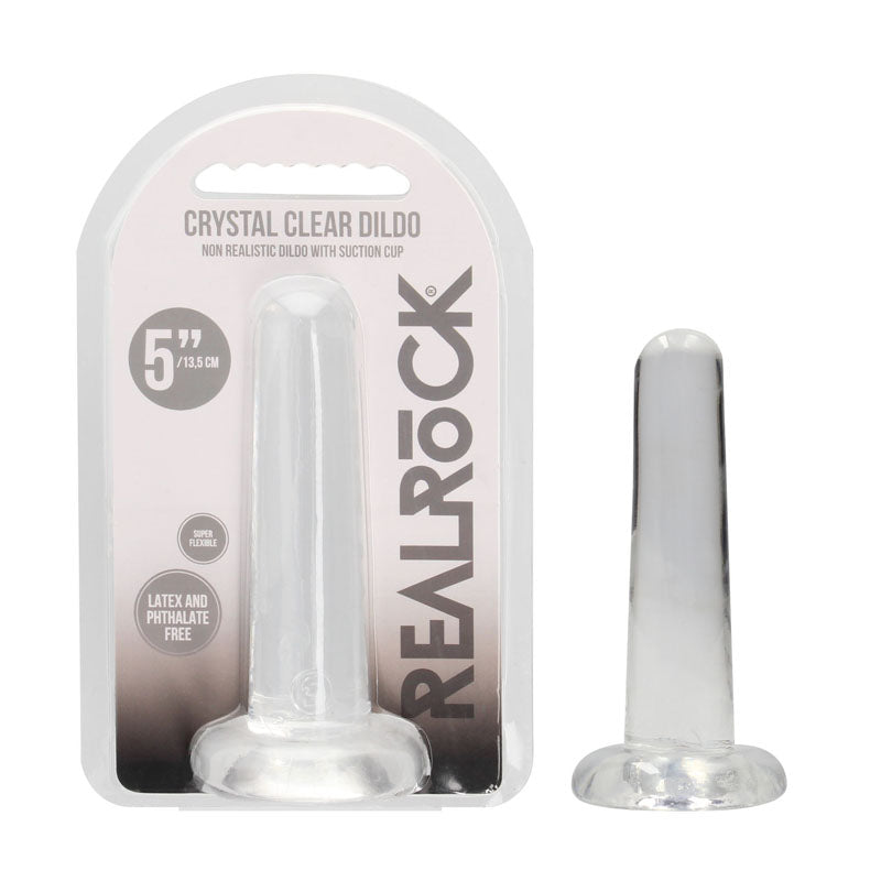 REALROCK Non Realistic Dildo With Suction Cup - 13.5 cm - Just for you desires