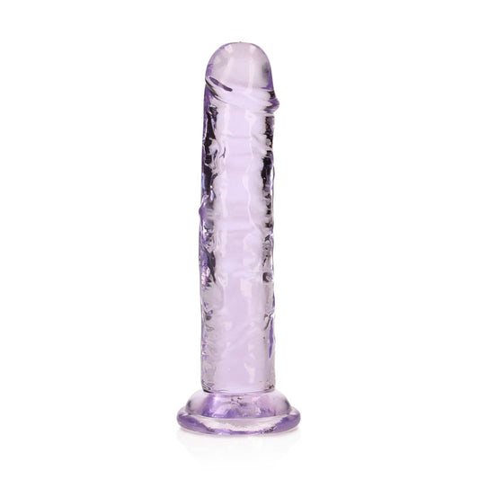 REALROCK 15.5 cm Straight Dildo - Purple - Just for you desires