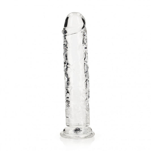 REALROCK 25 cm Straight Dildo - Clear - Just for you desires