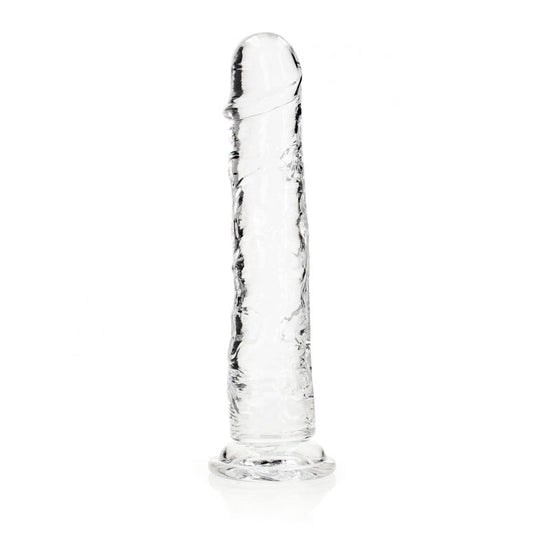 REALROCK 31 cm Straight Dildo - Clear - Just for you desires