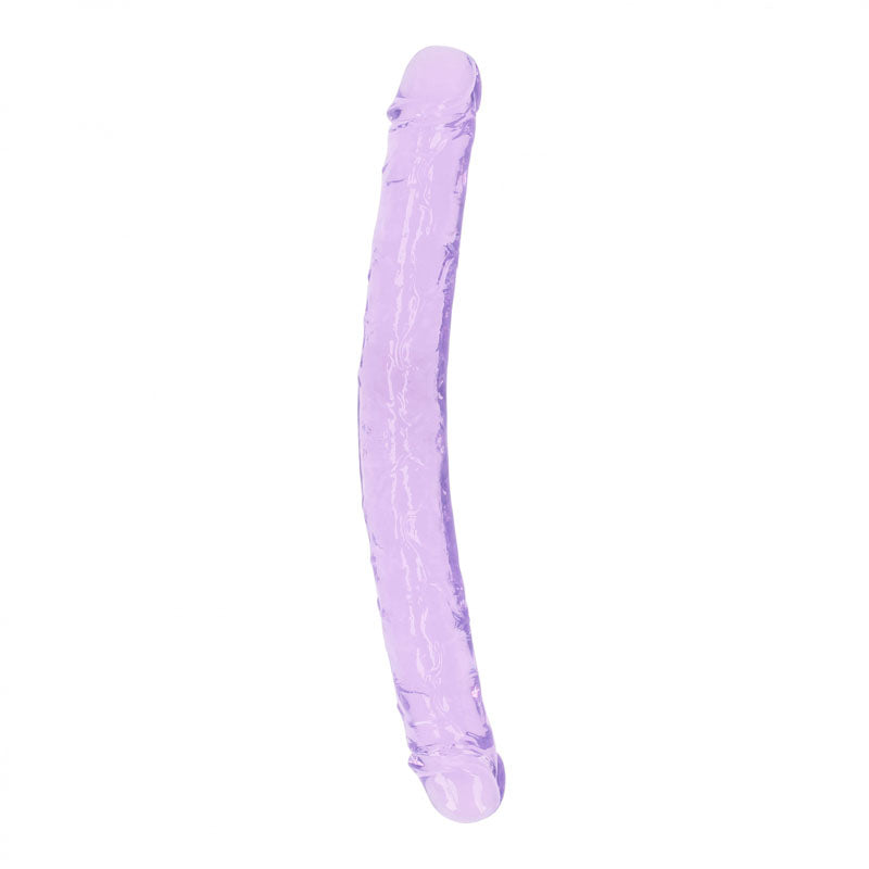 REALROCK 34 cm Double Dong - Purple - Purple 34 cm (14'') Double Dong - Just for you desires