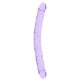 REALROCK 45 cm Double Dong - Purple - Purple 45 cm (18'') Double Dong - Just for you desires