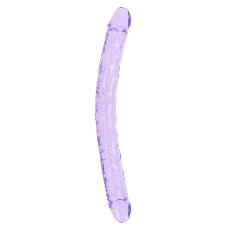 REALROCK 45 cm Double Dong - Purple - Purple 45 cm (18'') Double Dong - Just for you desires