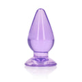 REALROCK 9 cm Anal Plug - Purple - Purple 9 cm (3.5'') Butt Plug - Just for you desires