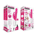 Rabbit Essentials Rechargeable Slim Shaft Rabbit Hot Pink - Just for you desires