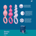 Satisfyer Booty Call - Coloured Butt Plugs - Set of 3 - Just for you desires